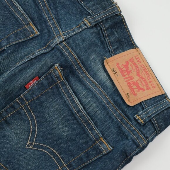 Levi's Boy's 505 Regular Jeans Size 6 Regular - Picture 3 of 4